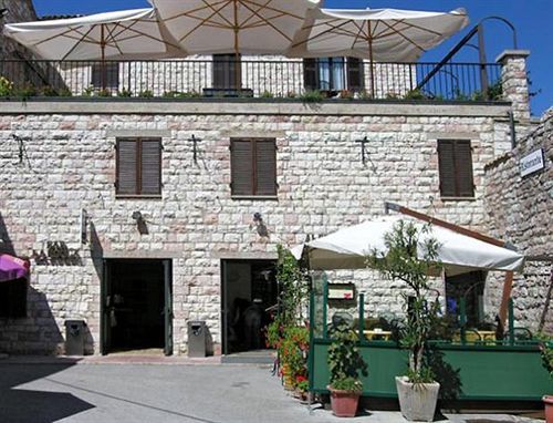 Albergo La Rocca Assisi Exterior foto